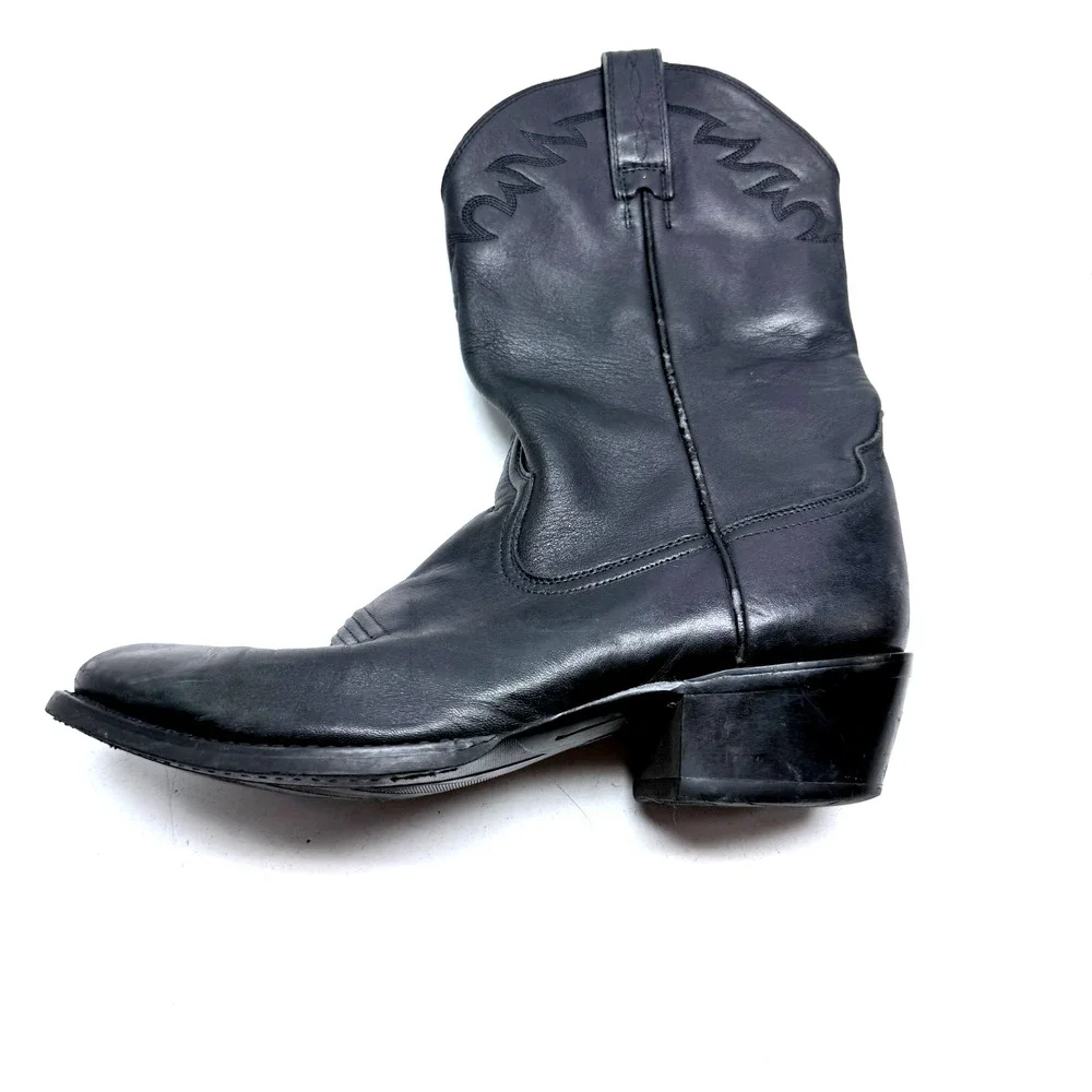 Ariat Mens Sedona Boots Size 11.5D Black Cowhide Leather Cowboy Western 34601